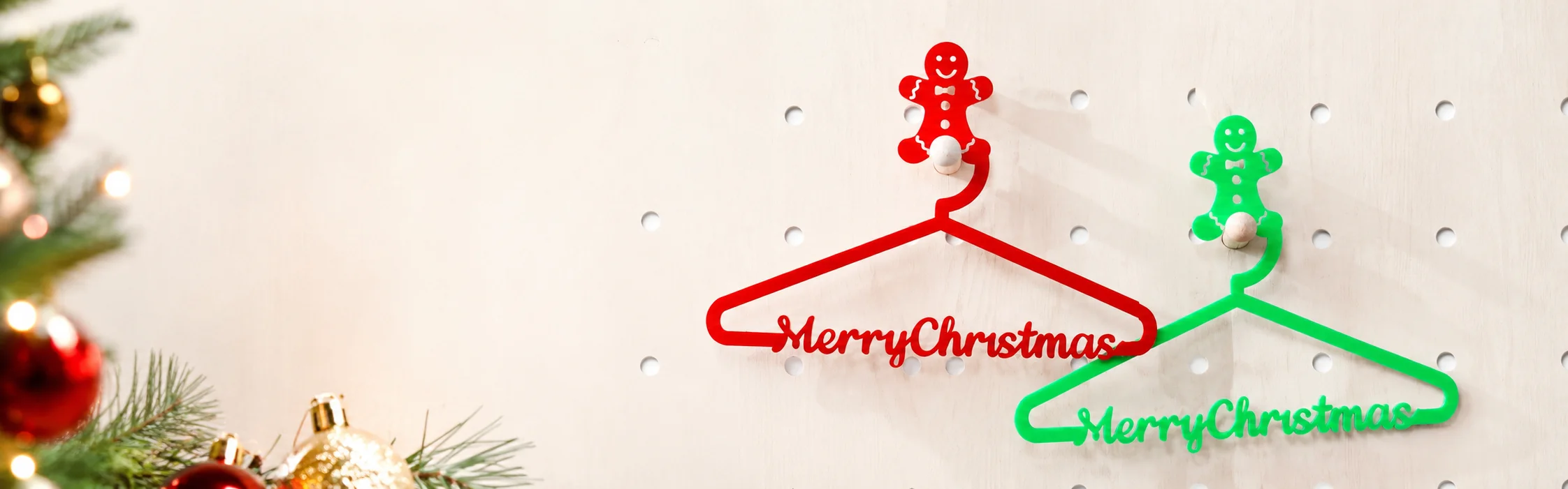 Acryl Weihnachts Kleiderbügel