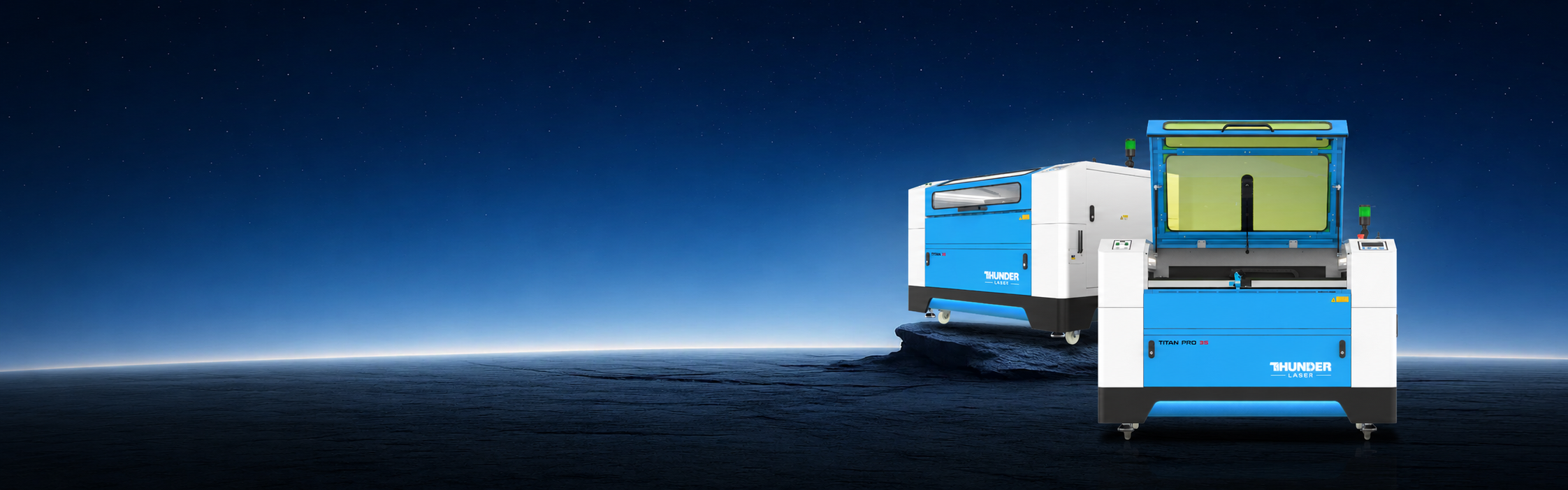 Thunder Laser stellt die industrielle Laser maschine der Titan-Serie vor