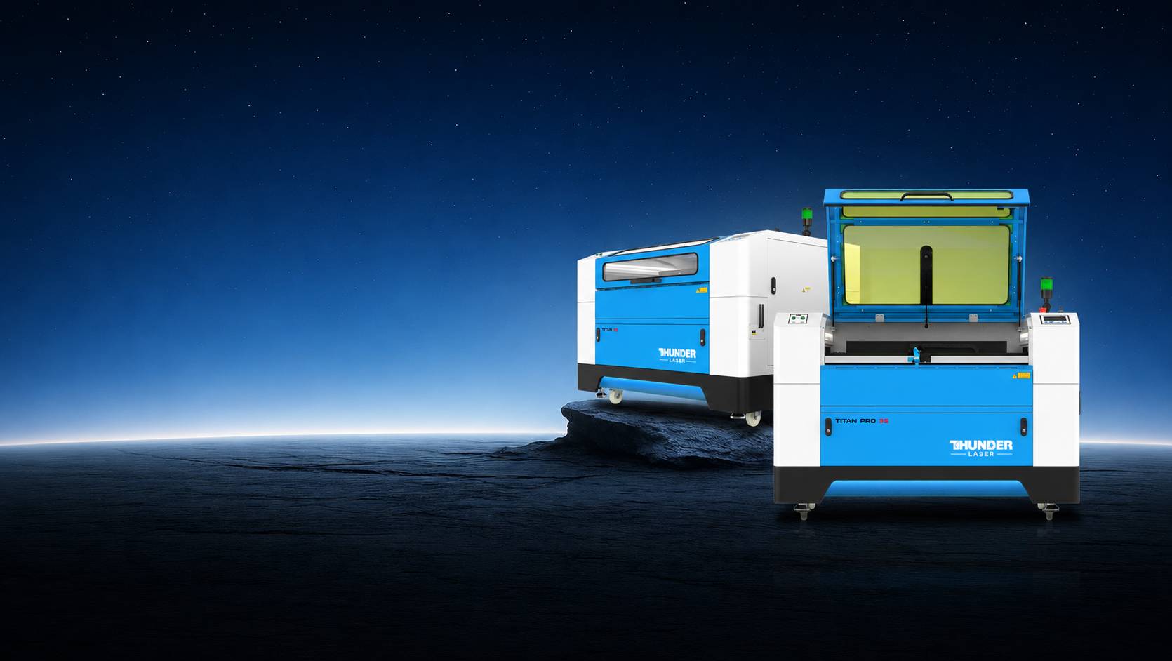 Thunder Laser stellt die industrielle Laser maschine der Titan-Serie vor
