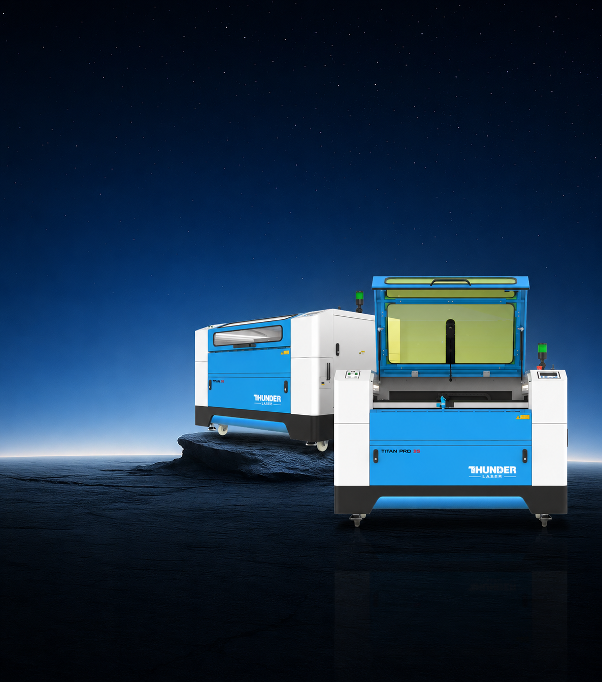Thunder Laser stellt die industrielle Laser maschine der Titan-Serie vor