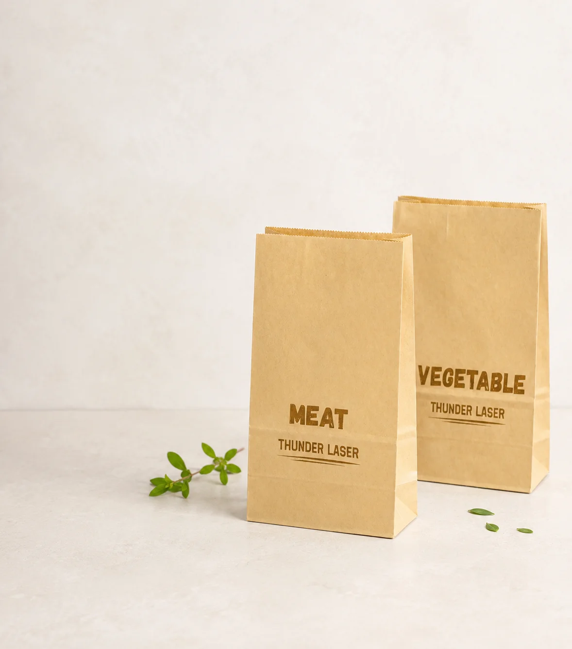 Kraft papiertüte