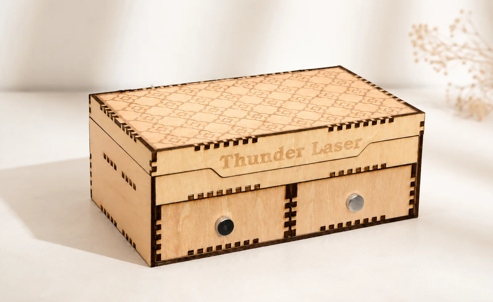 Leder karten halter