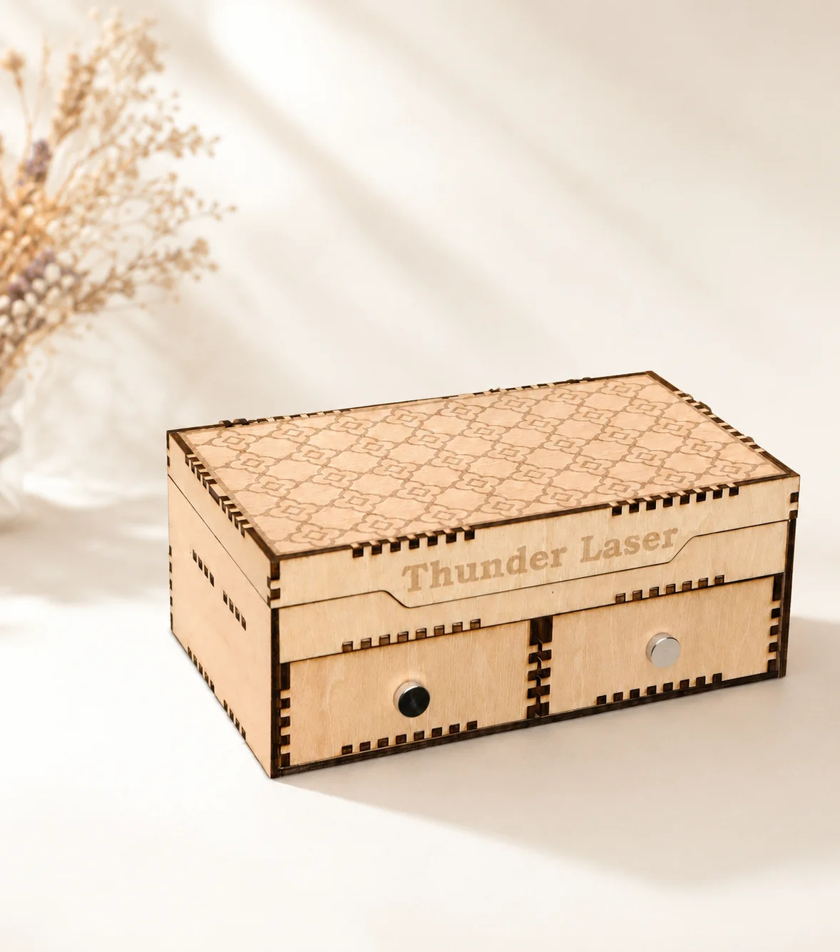 Holz Schmuck Organizer