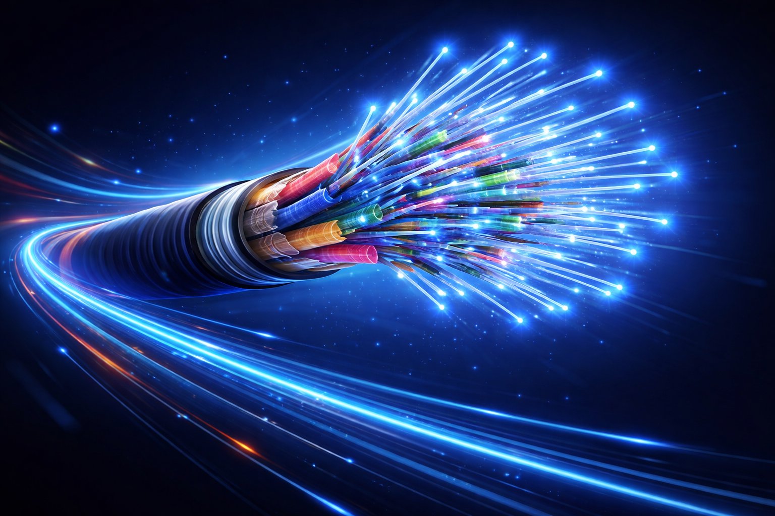 Laser anwendung in der Telekommunikation