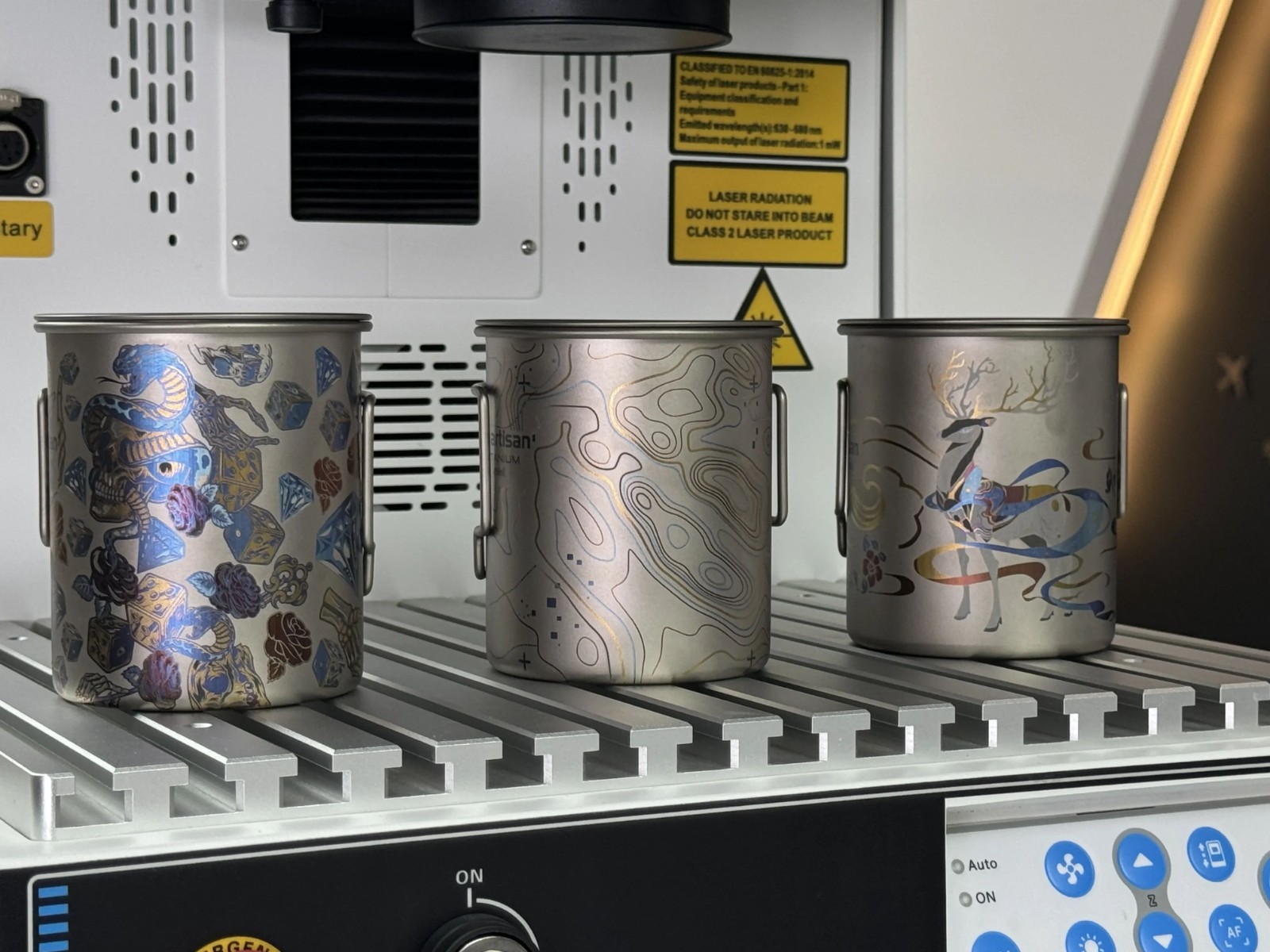 Thermo chemische Wirkung in der Laser material interaktion
