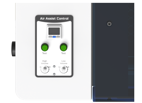 Dual Air Assist Control Panel auf dem neuen Bolt laser engraver.png