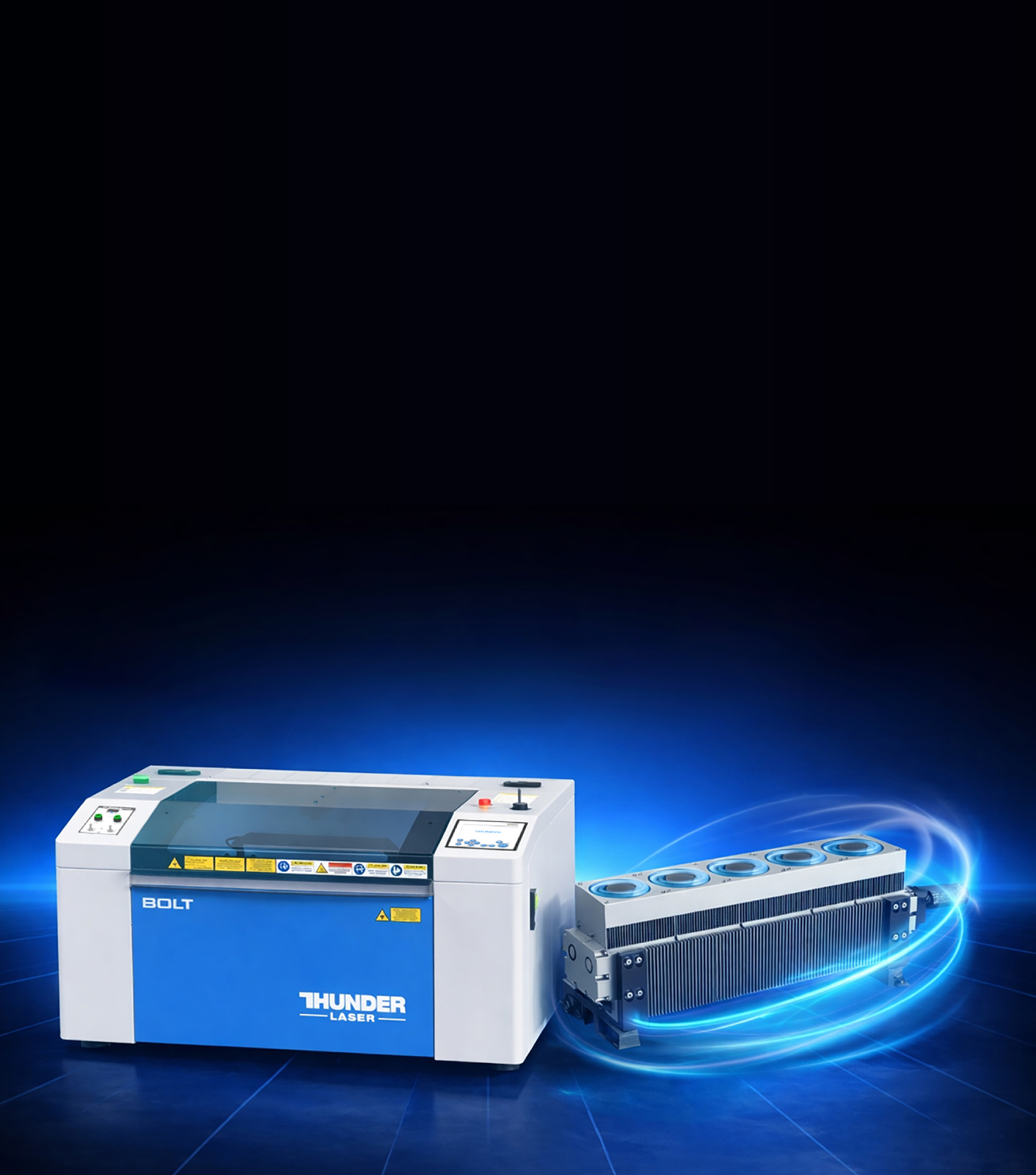 Donner Laser RF Laser Maschine Lösung