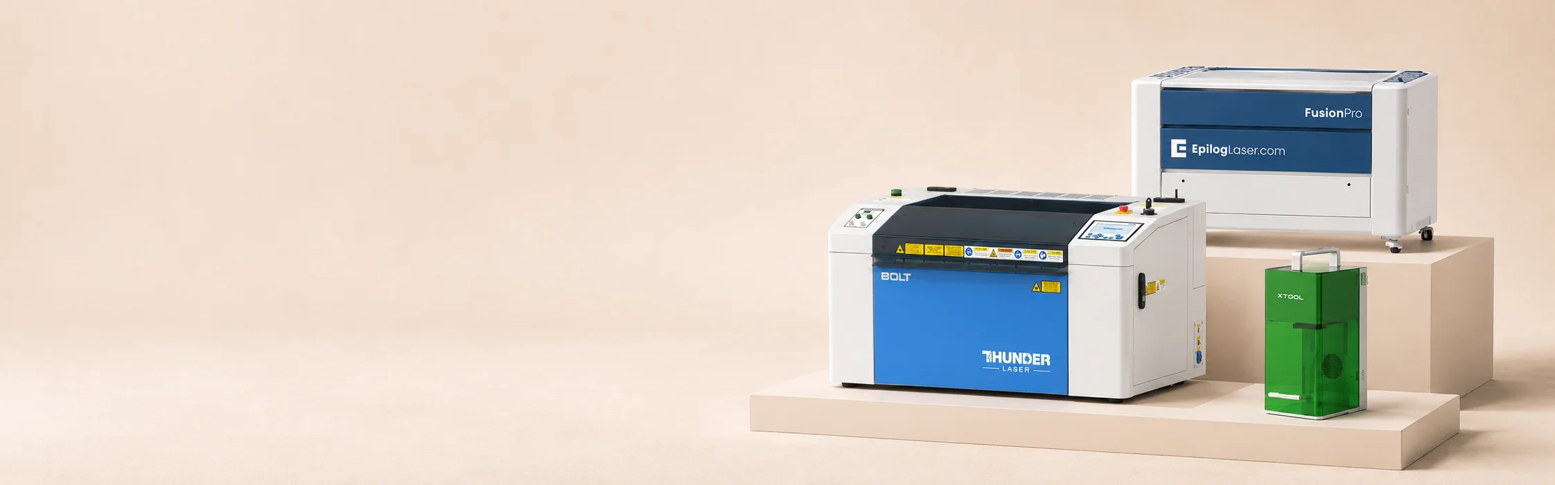 Epilog vs Thunder Laser vs xTool: Welcher Laser graveur ist am besten?