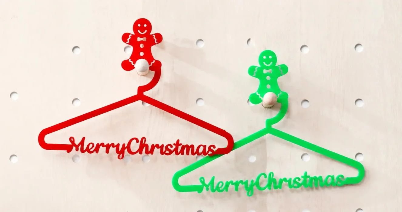 Acryl Weihnachts Kleiderbügel