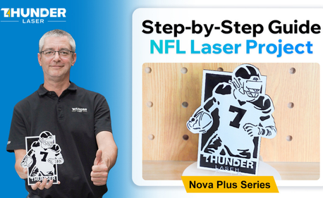 NFL Season Laser Project Complete Tutorial mit Thunder Nova Plus