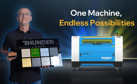 Titan-Serie Dual-Laser in Aktion One-Maschine, endlose Möglichkeiten