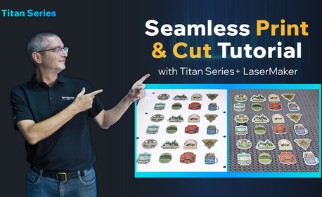 Wie man mit der Laser Maker Titan Pro-Serie einfach druckt und schneidet