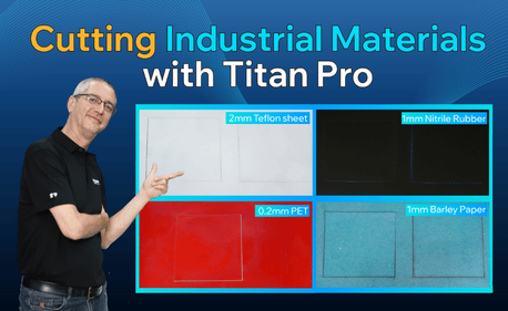Schneiden von Industrie materialien mit Titan Pro CO2 und Faserlaser | Der klare Gewinner ist…