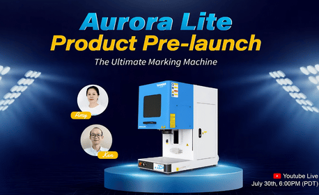 Thunder Aurora Lite Pre-Launch! Laser-Markierung maschine auf Geschäfts ebene mit hoher Präzision