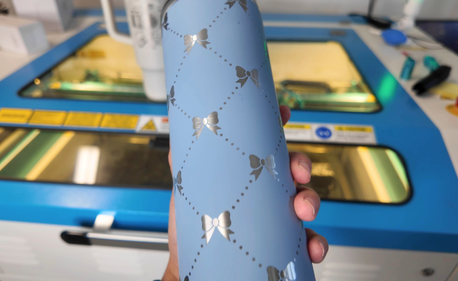 Wie man Becher mit Donner Laser Nova 35 RotoBoss Talon laser graviert