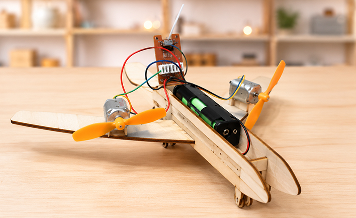 Lasers chneid steam projekt von Airliner Inventor mit Laser Maker
