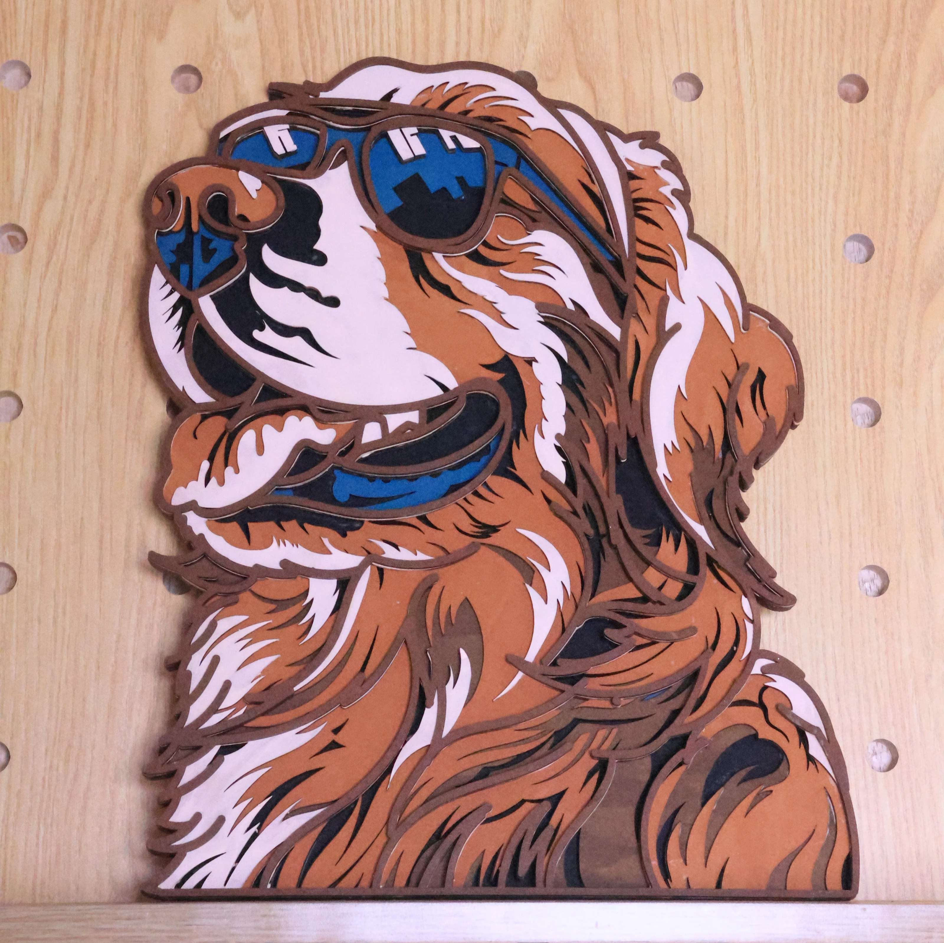 laser cut wooden wall decor