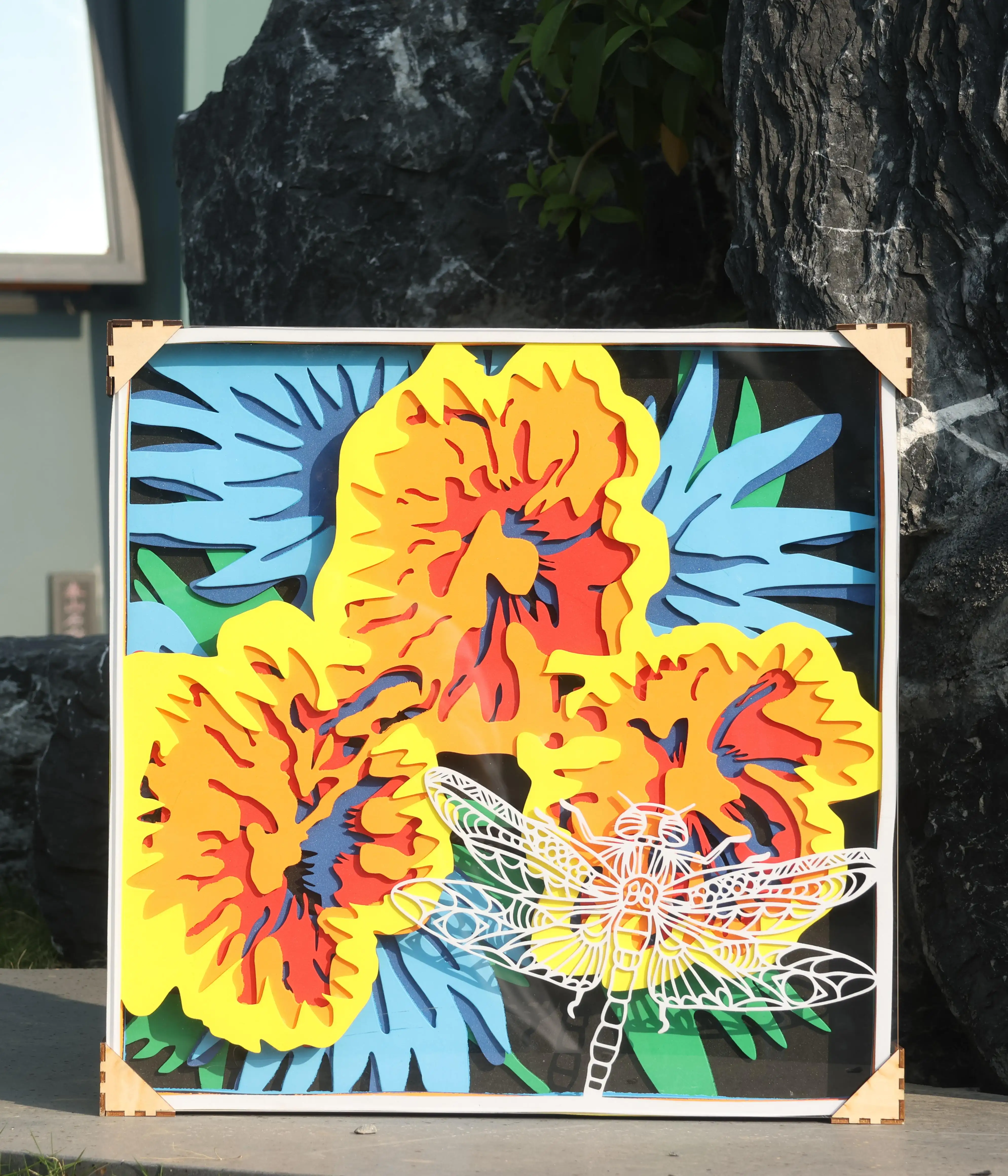 laser cut foam decoation